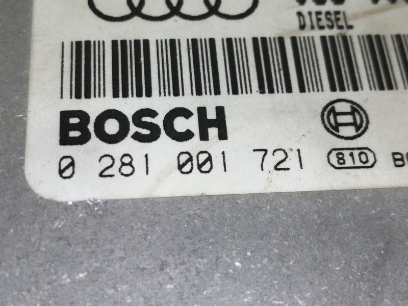 Recambio de centralita motor uce para audi a4 avant (b5) referencia OEM IAM 0281001721  