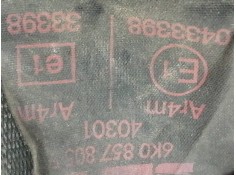 Recambio de cinturon seguridad trasero derecho para seat ibiza (6k1) 1.9 sdi referencia OEM IAM 1H0857737   2