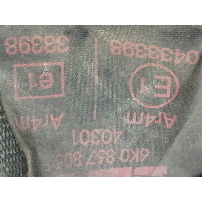 Recambio de cinturon seguridad trasero derecho para seat ibiza (6k1) 1.9 sdi referencia OEM IAM 1H0857737  