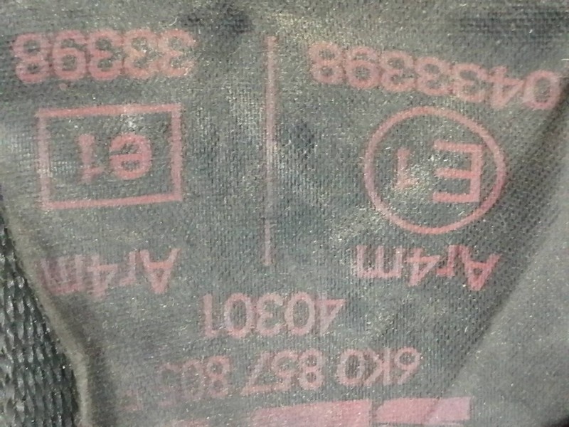 Recambio de cinturon seguridad trasero derecho para seat ibiza (6k1) 1.9 sdi referencia OEM IAM 1H0857737  