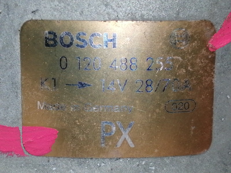 Recambio de alternador para opel astra f berlina 1.4 cat (l48) referencia OEM IAM 0120488255  