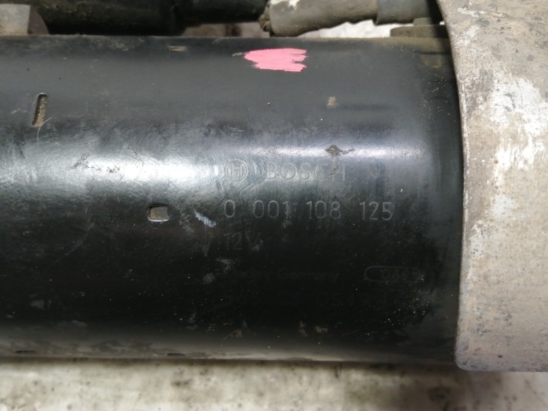 Recambio de motor arranque para citroën ax referencia OEM IAM 0001108125  