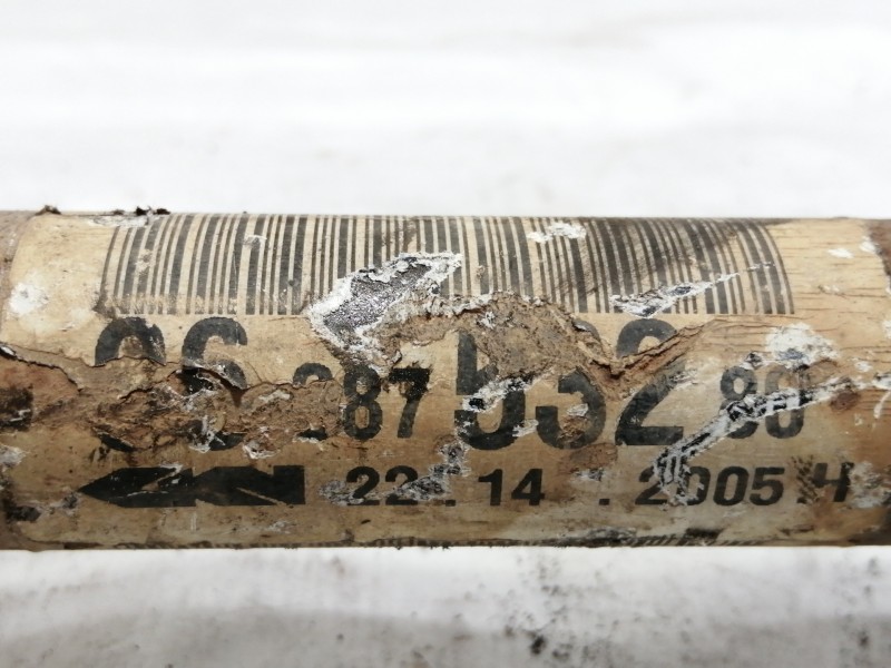 Recambio de transmision delantera izquierda para peugeot 206 berlina 1.4 referencia OEM IAM 9638753280  