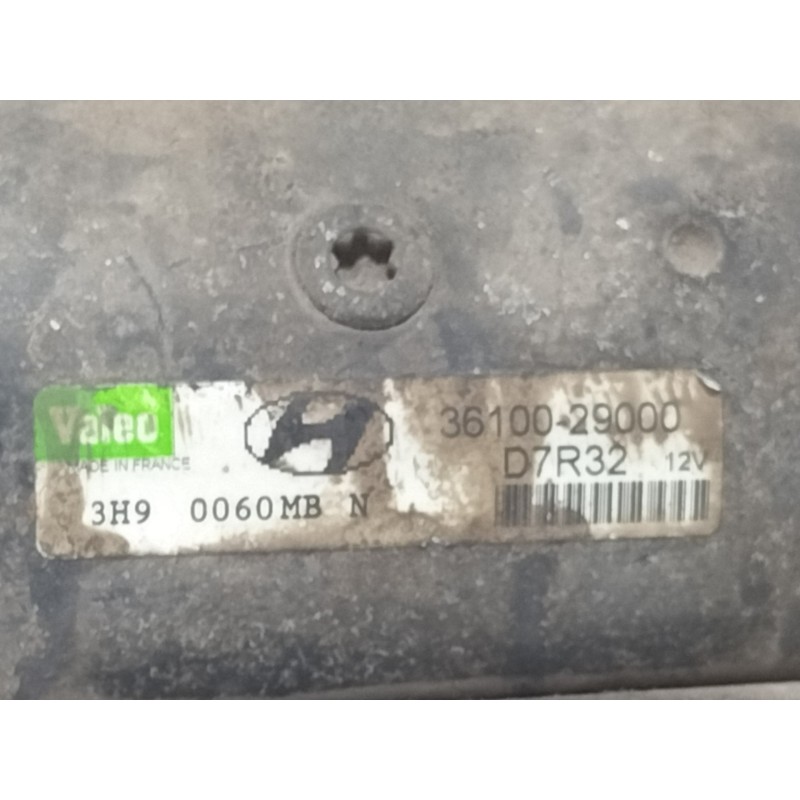 Recambio de motor arranque para hyundai lantra berlina (rd) 1.9 diesel cat referencia OEM IAM 3610029000  