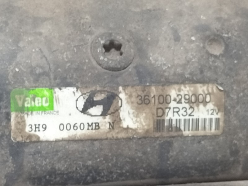 Recambio de motor arranque para hyundai lantra berlina (rd) 1.9 diesel cat referencia OEM IAM 3610029000  