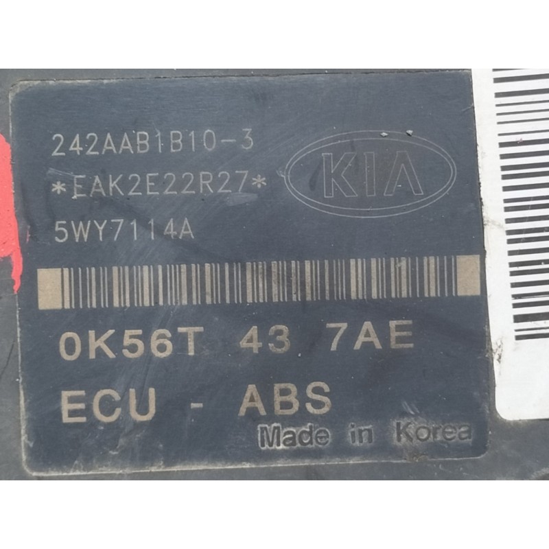 Recambio de abs para kia carnival ii 2.9 crdi cat referencia OEM IAM 0K56T437A0  