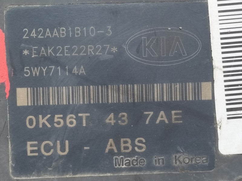 Recambio de abs para kia carnival ii 2.9 crdi cat referencia OEM IAM 0K56T437A0  