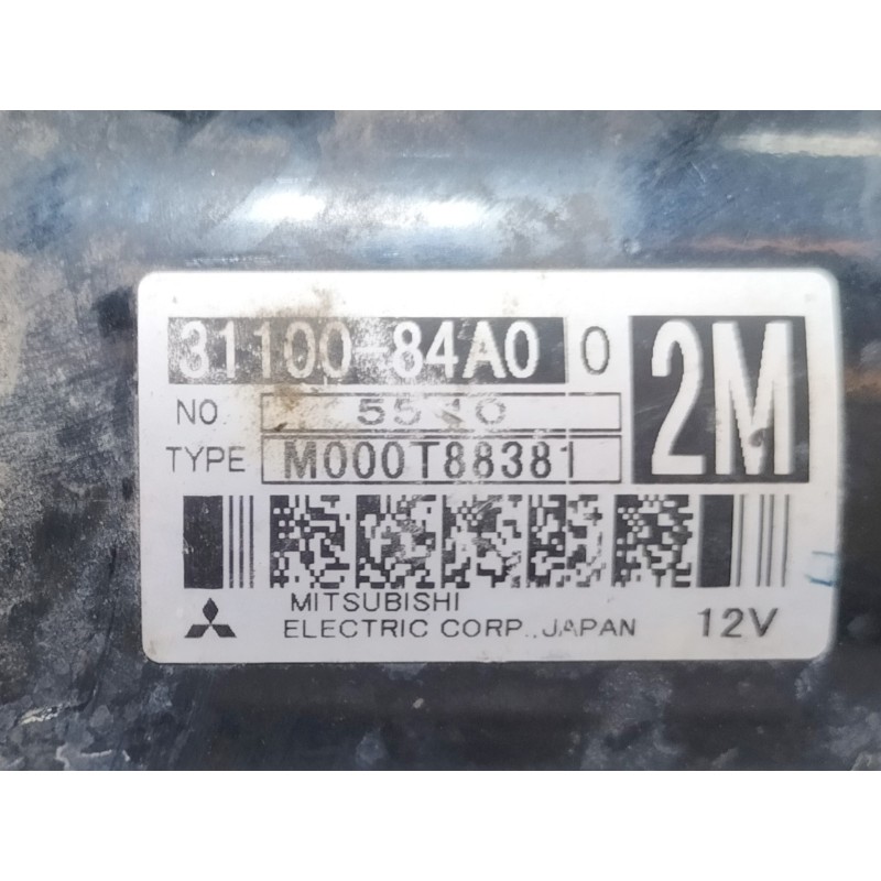 Recambio de motor arranque para suzuki jimny sn (fj) referencia OEM IAM M000T88381 3110084A0 M000T88381