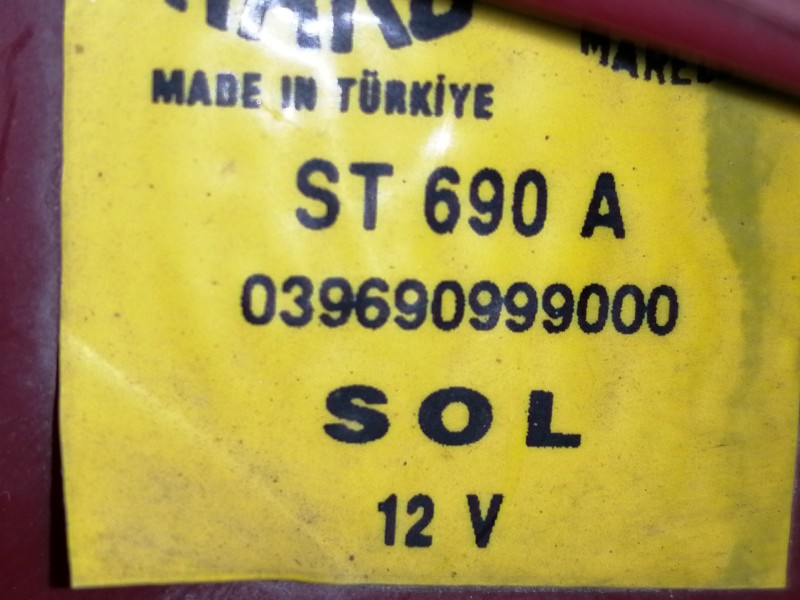 Recambio de piloto trasero izquierdo para renault megane i berlina hatchback (ba0) referencia OEM IAM 039690999000  