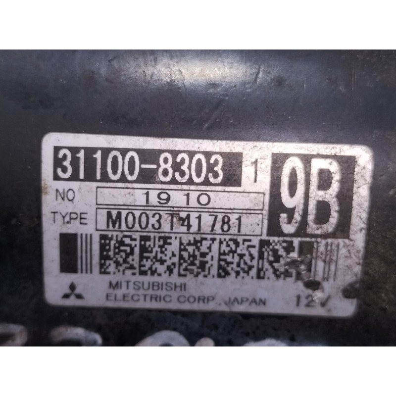 Recambio de motor arranque para suzuki jimny sn (fj) hard top referencia OEM IAM 311008303  