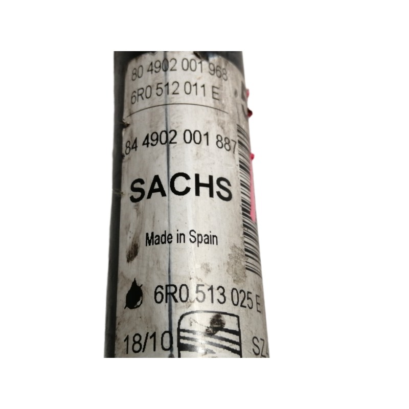 Recambio de amortiguador trasero derecho para seat ibiza (6j5) 1.4 tdi referencia OEM IAM 6R0512011E  
