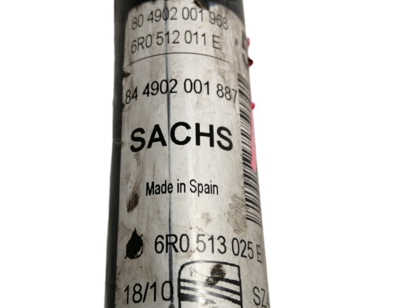 Recambio de amortiguador trasero derecho para seat ibiza (6j5) 1.4 tdi referencia OEM IAM 6R0512011E  
