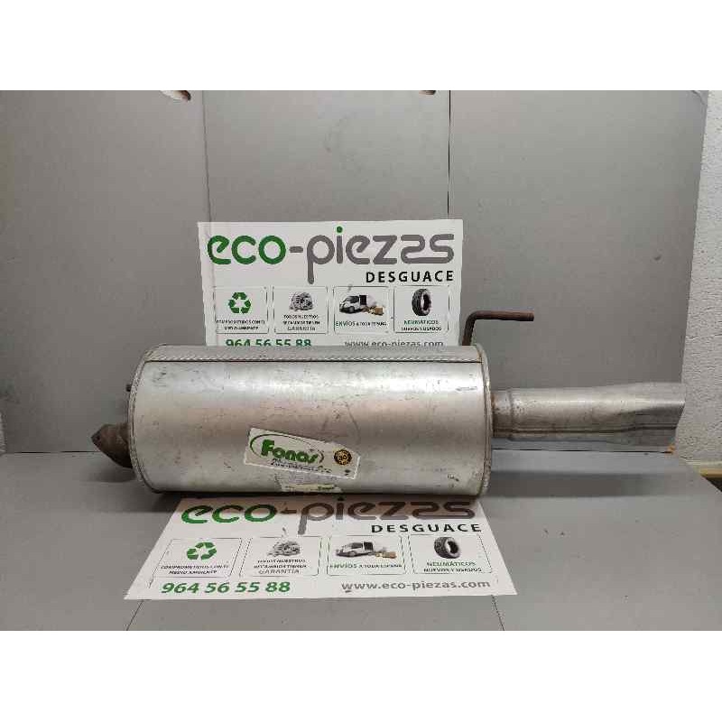 Recambio de tubo escape trasero para opel astra g berlina referencia OEM IAM   