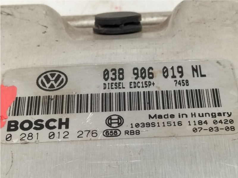 Recambio de centralita motor uce para seat ibiza (6l1) 1.9 tdi referencia OEM IAM 038906019NL 0281012276 