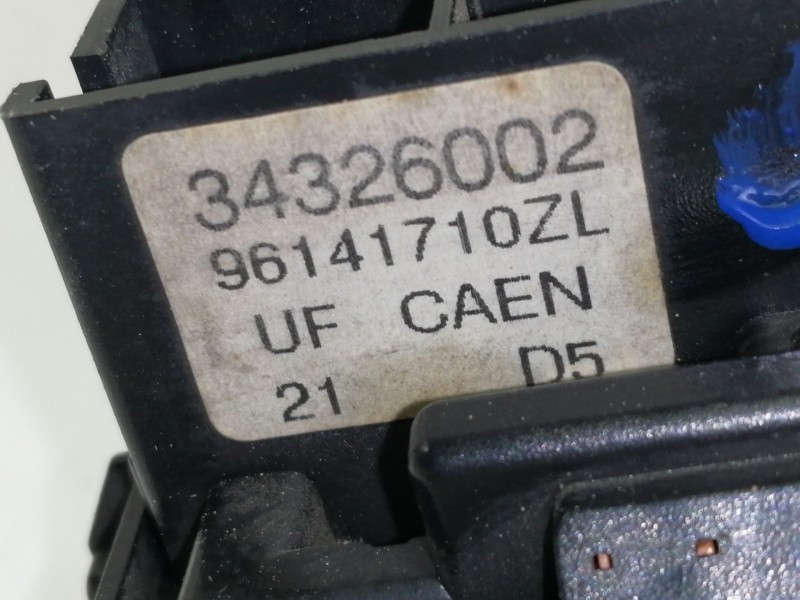 Recambio de mando limpia para peugeot 106 (s1) 1.0 referencia OEM IAM 34326002  