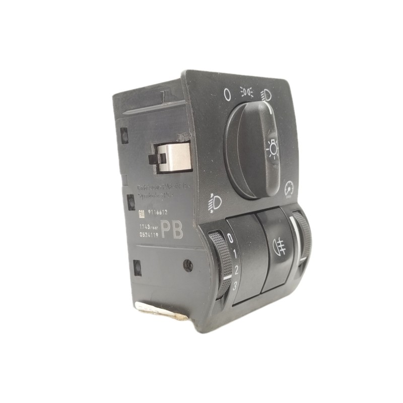 Recambio de mando luces para opel corsa c 1.0 12v cat (z 10 xe / lw3) referencia OEM IAM 9116612  