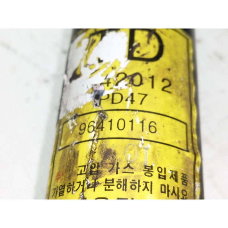 Recambio de amortiguador trasero izquierdo para chevrolet kalos 1.2 cat referencia OEM IAM 96410116  