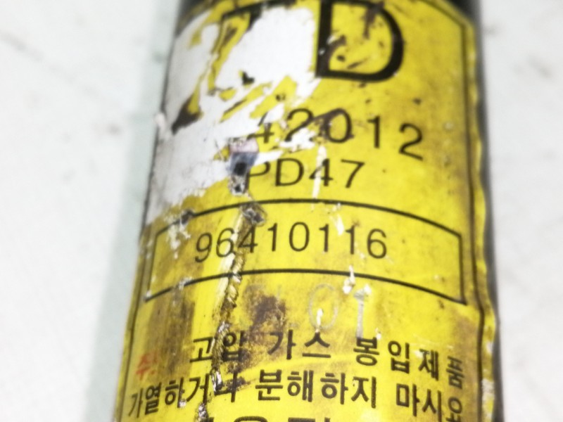 Recambio de amortiguador trasero izquierdo para chevrolet kalos 1.2 cat referencia OEM IAM 96410116  