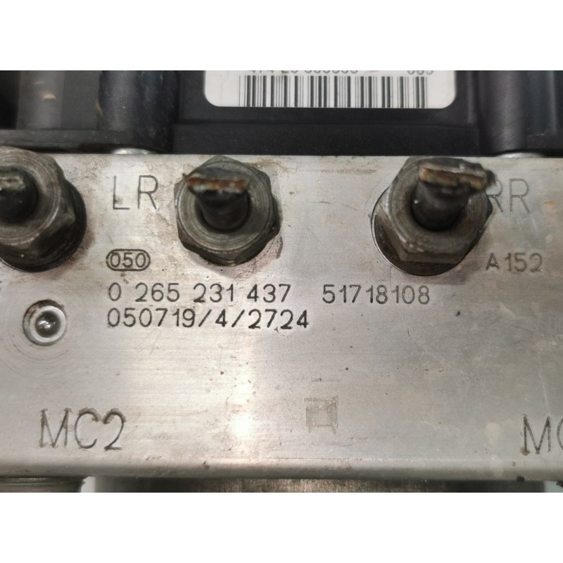 Recambio de abs para fiat stilo (192) 1.9 8v jtd cat referencia OEM IAM 0265231437  