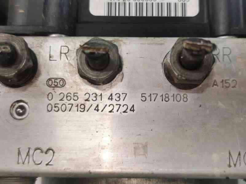 Recambio de abs para fiat stilo (192) 1.9 8v jtd cat referencia OEM IAM 0265231437  