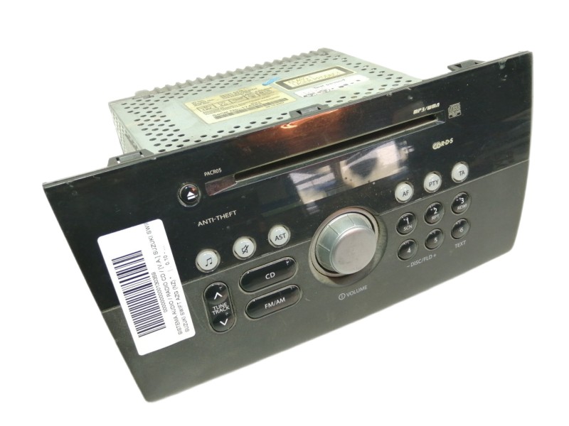 Recambio de sistema audio / radio cd para suzuki swift azg (nz) referencia OEM IAM 3610162J2  
