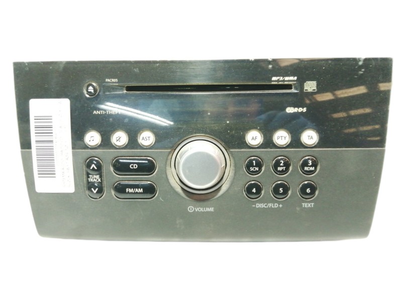 Recambio de sistema audio / radio cd para suzuki swift azg (nz) referencia OEM IAM 3610162J2  