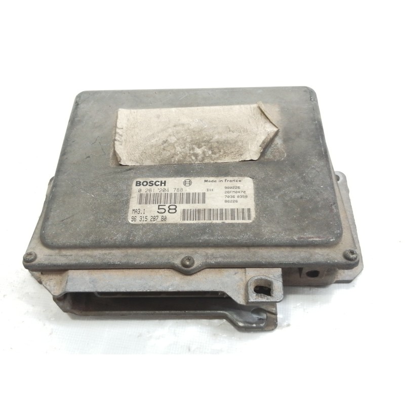 Recambio de centralita motor uce para peugeot 106 (s2) 1.1 referencia OEM IAM 9631528780  9631528780