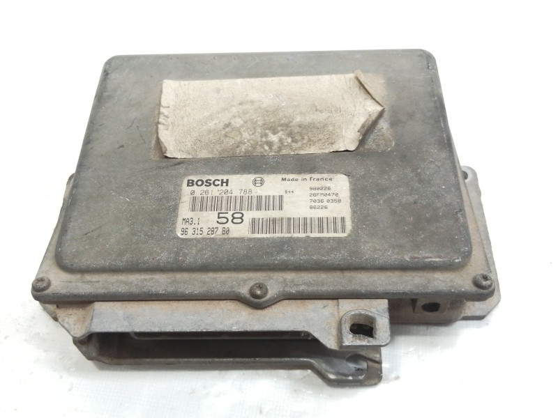 Recambio de centralita motor uce para peugeot 106 (s2) 1.1 referencia OEM IAM 9631528780  9631528780