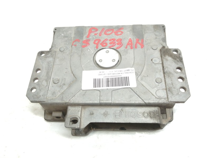 Recambio de centralita motor uce para peugeot 106 (s2) 1.1 referencia OEM IAM 9631528780  9631528780