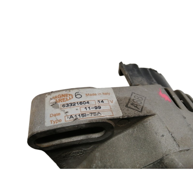 Recambio de alternador para lancia lancia y 1.2 cat referencia OEM IAM 63321604 A115175A MAGNETI MARELLI