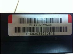 Recambio de centralita motor uce para chrysler voyager (gs) 2.5 turbodiesel referencia OEM IAM P04686502AD   2