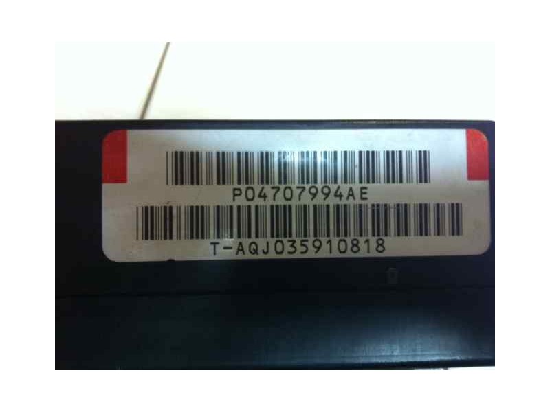 Recambio de centralita motor uce para chrysler voyager (gs) 2.5 turbodiesel referencia OEM IAM P04686502AD  