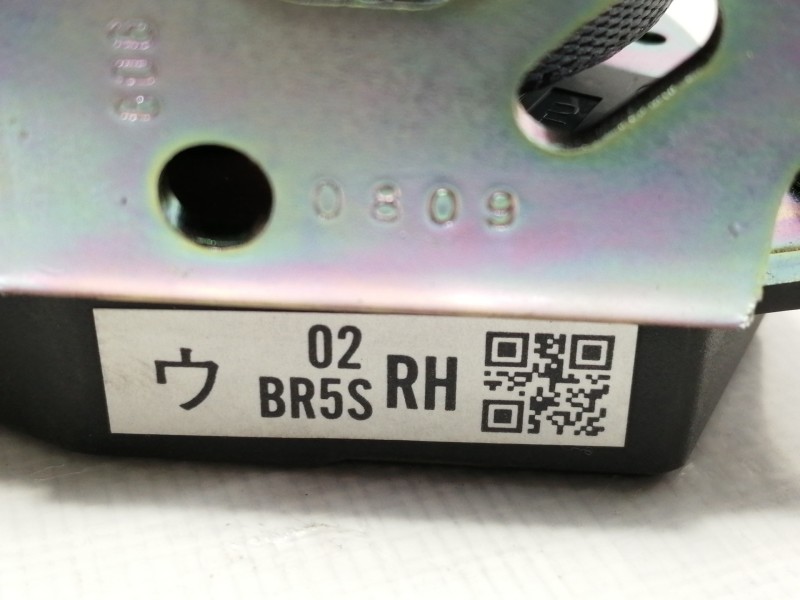 Recambio de cinturon seguridad delantero derecho para mazda 3 berlina (bk) 1.6 crdt active referencia OEM IAM 6070214  