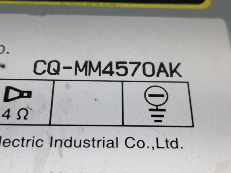 Recambio de sistema audio / radio cd para mazda 5 (cw) 1.8 cat referencia OEM IAM CQMM4570AK  