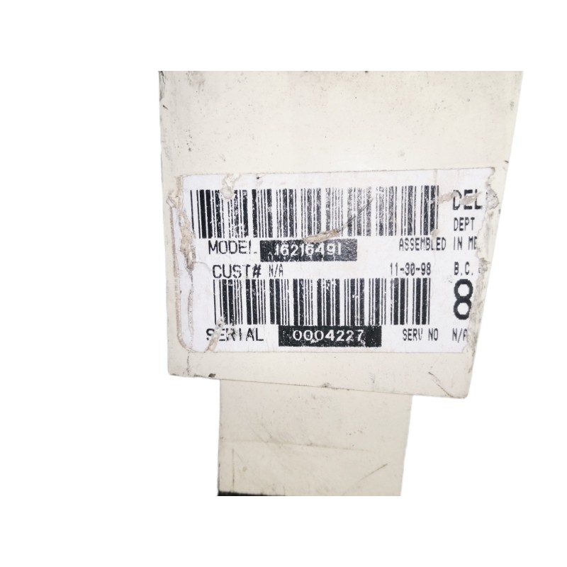 Recambio de mando calefaccion / aire acondicionado para chevrolet camaro z98 referencia OEM IAM 16216491 0004227 