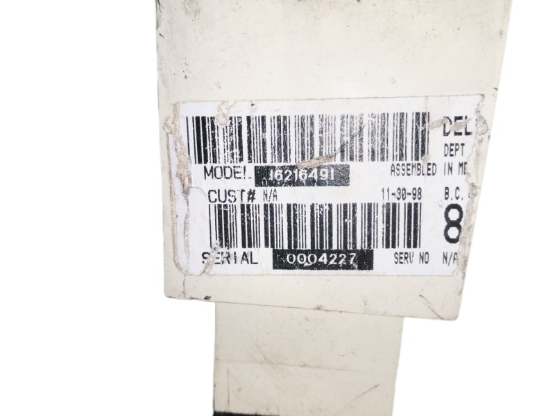 Recambio de mando calefaccion / aire acondicionado para chevrolet camaro z98 referencia OEM IAM 16216491 0004227 