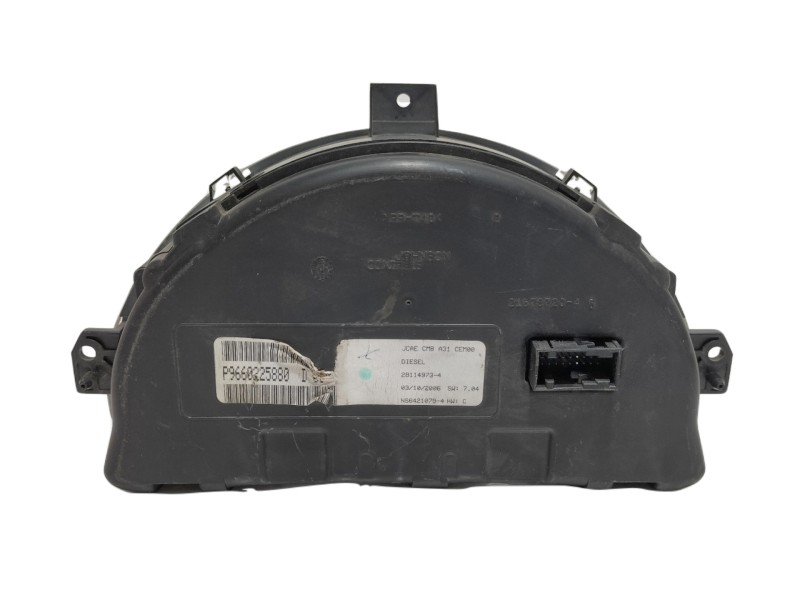Recambio de cuadro instrumentos para citroën c3 1.4 hdi referencia OEM IAM P9660225880  
