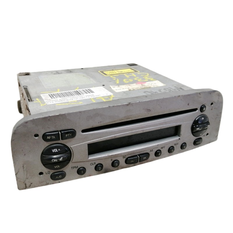 Recambio de sistema audio / radio cd para alfa romeo 147 (190) 1.9 jtd cat referencia OEM IAM 7649378316 7353018230 