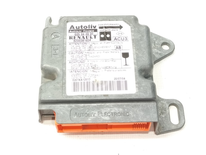 Recambio de centralita airbag para nissan kubistar (x76) pro (l1) referencia OEM IAM 605044900  