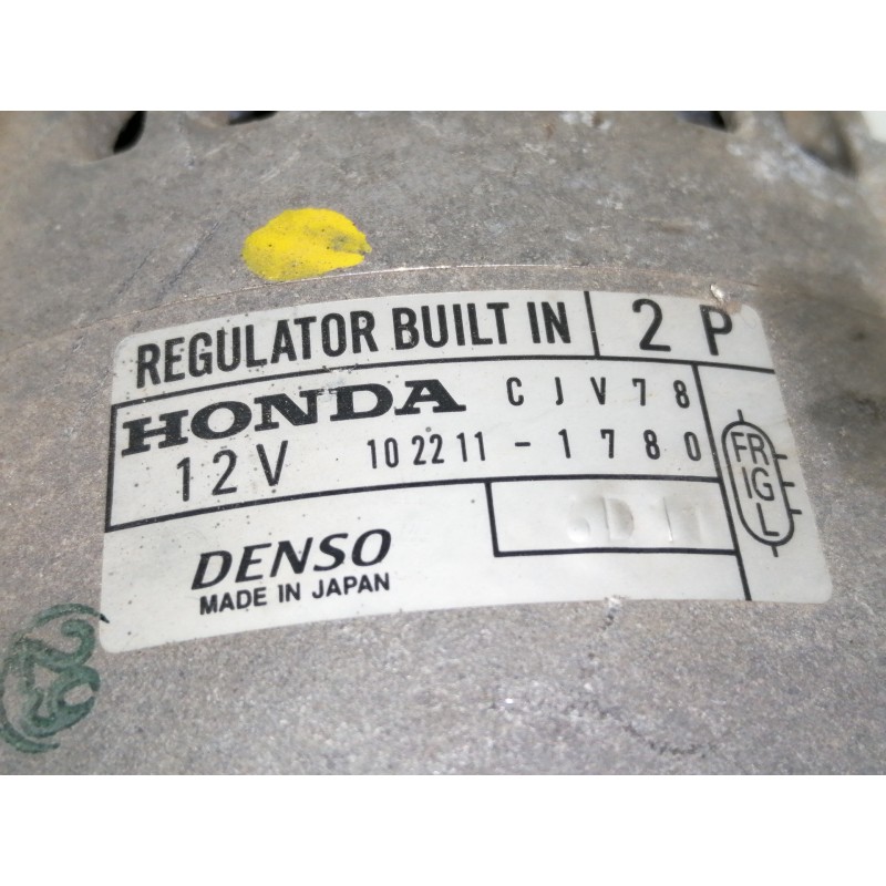 Recambio de alternador para honda hr-v (gh) 1.6 cat referencia OEM IAM 1022111780  