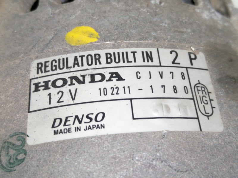 Recambio de alternador para honda hr-v (gh) 1.6 cat referencia OEM IAM 1022111780  