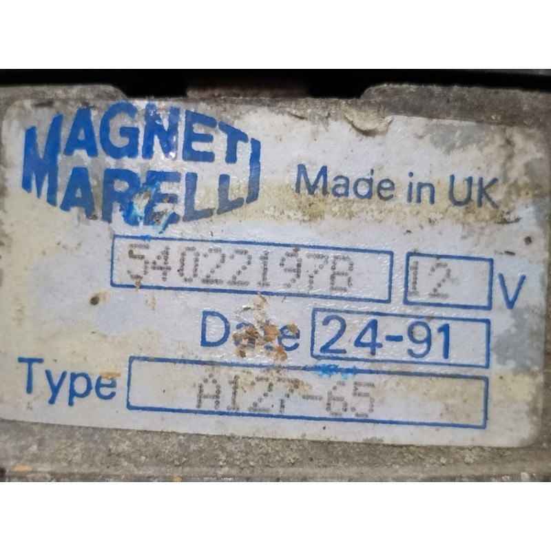 Recambio de alternador para land rover range rover (lp) se (140kw) referencia OEM IAM A12765  