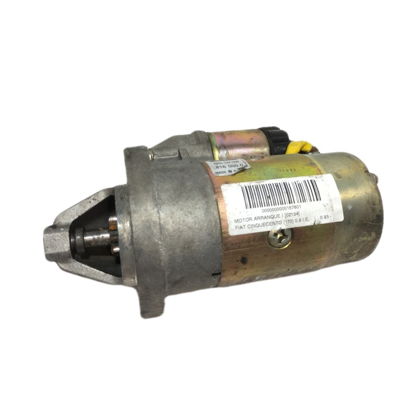 Recambio de motor arranque para fiat cinquecento (170) 0.9 i.e. referencia OEM IAM 8160000 8160000 