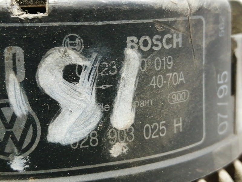 Recambio de alternador para seat ibiza (6k) cl referencia OEM IAM 0123310019 028903025H 