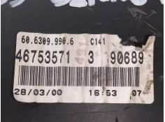 Recambio de cuadro instrumentos para fiat punto berlina (188) 1.2 8v elx (i) referencia OEM IAM 0046812967   2