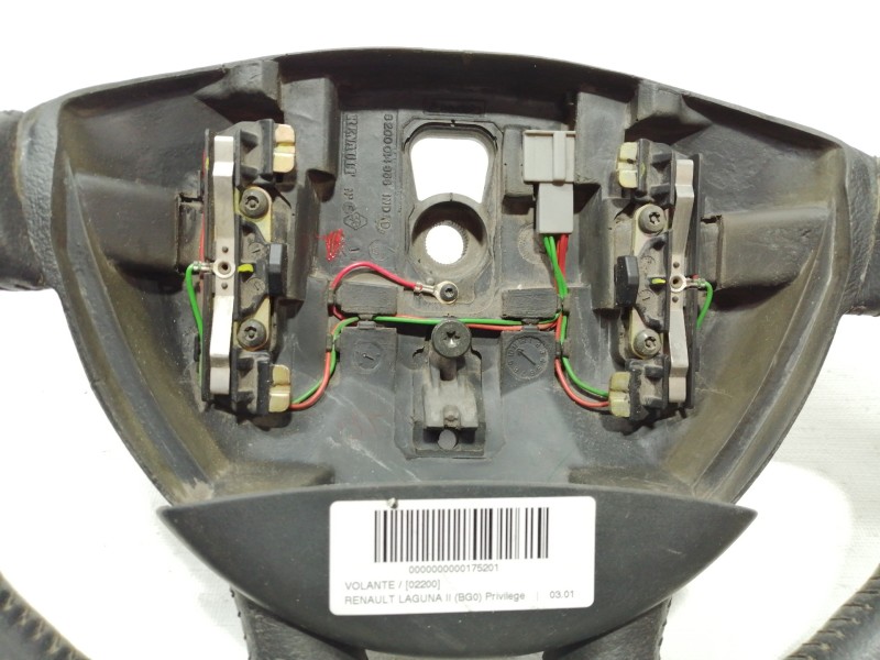 Recambio de volante para renault laguna ii (bg0) privilege referencia OEM IAM 8200014856 60% 