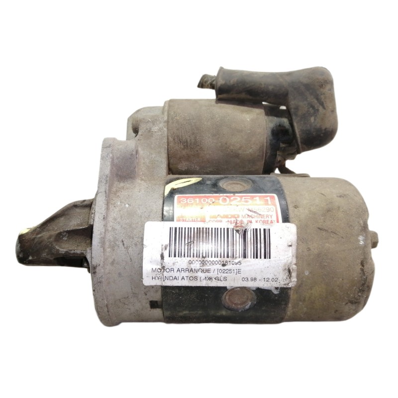 Recambio de motor arranque para hyundai atos (mx) gls referencia OEM IAM 3610002555 M56290 