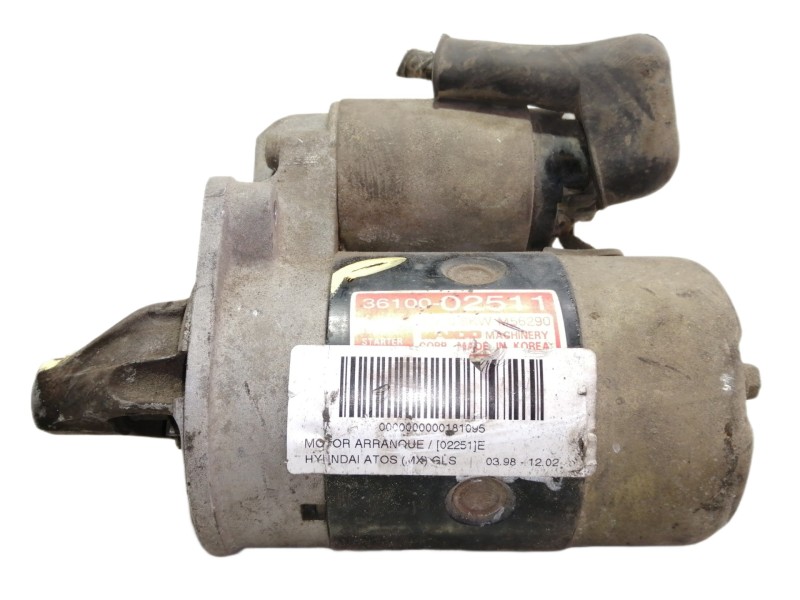 Recambio de motor arranque para hyundai atos (mx) gls referencia OEM IAM 3610002555 M56290 