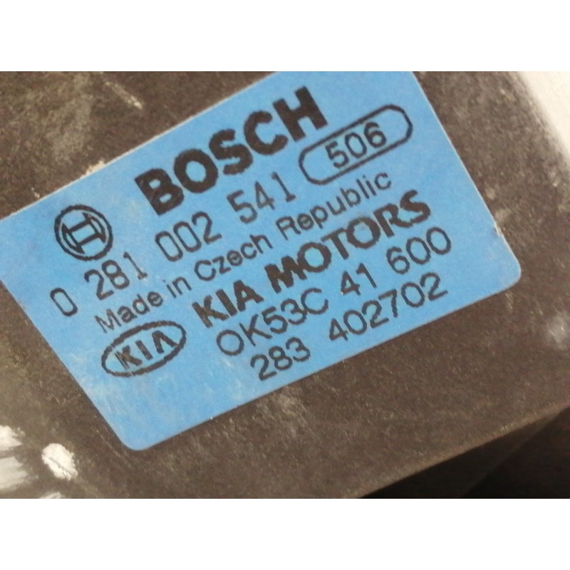 Recambio de potenciometro pedal para kia carnival ii 2.9 crdi cat referencia OEM IAM 0281002541  