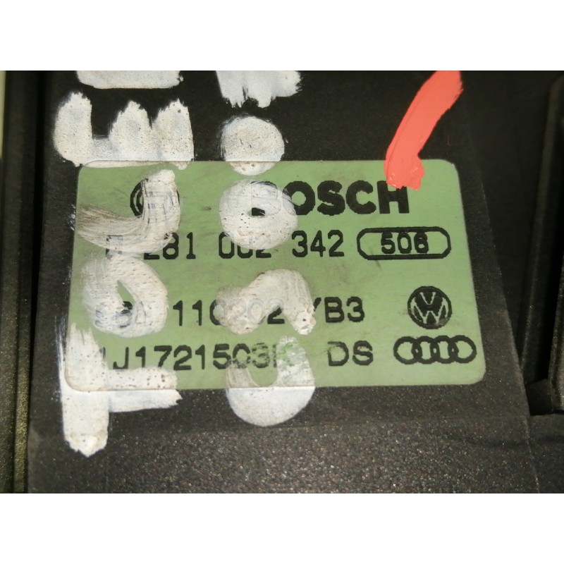 Recambio de potenciometro pedal para seat toledo (1m2) 1.9 tdi referencia OEM IAM 1J1721503K 0281002342 